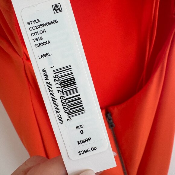 NWT Alice + Olivia Nelle Jersey Maxi Dress - Picture 6 of 8